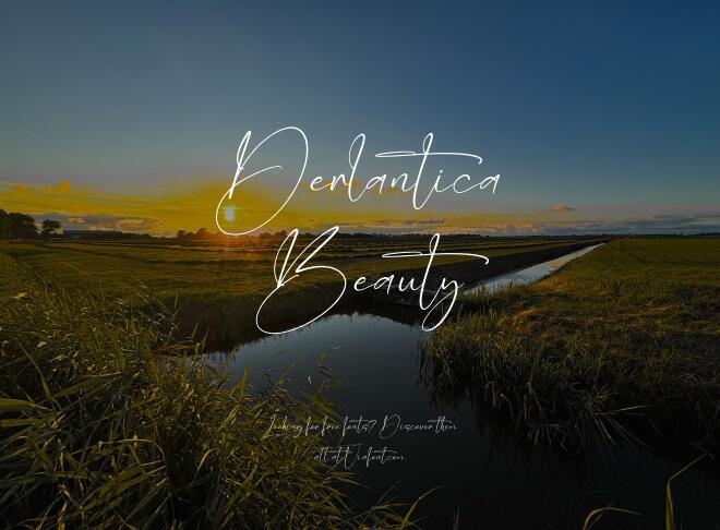 Derlantica Beauty Font