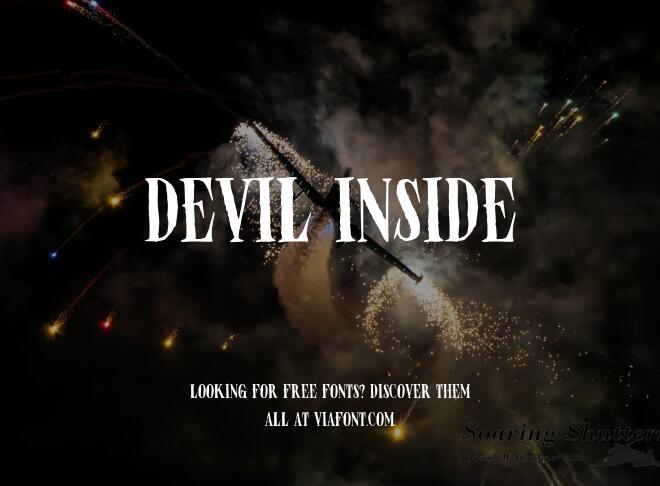 Devil Inside Font