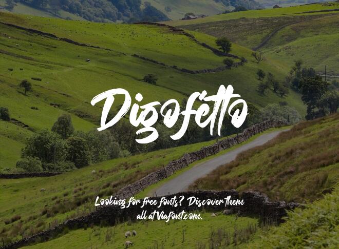 Digofetto Font