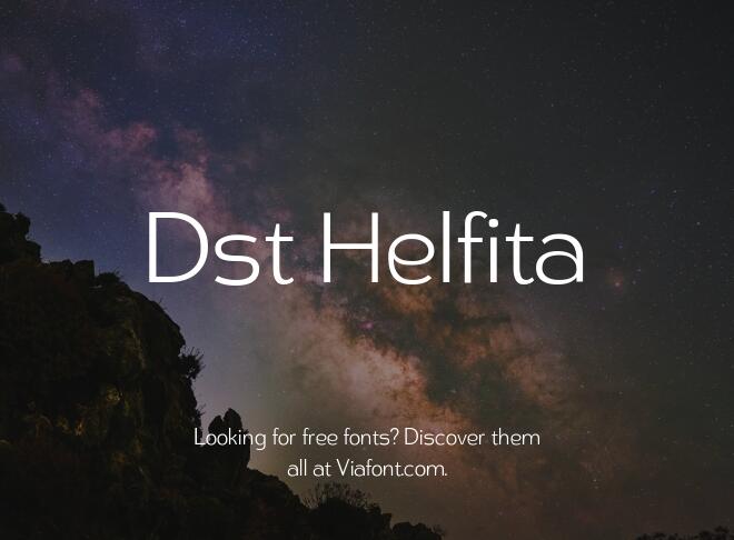Dst Helfita Font