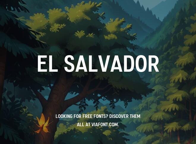 El Salvador Font