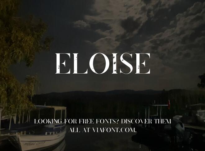 Eloise Font
