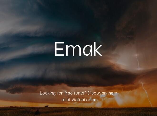 Emak Font