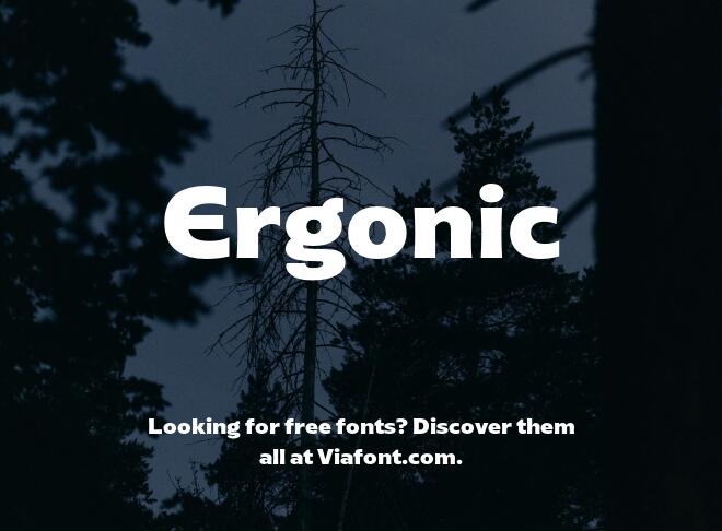 Ergonic Font