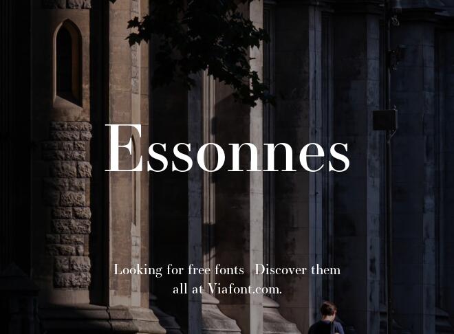 Essonnes Font