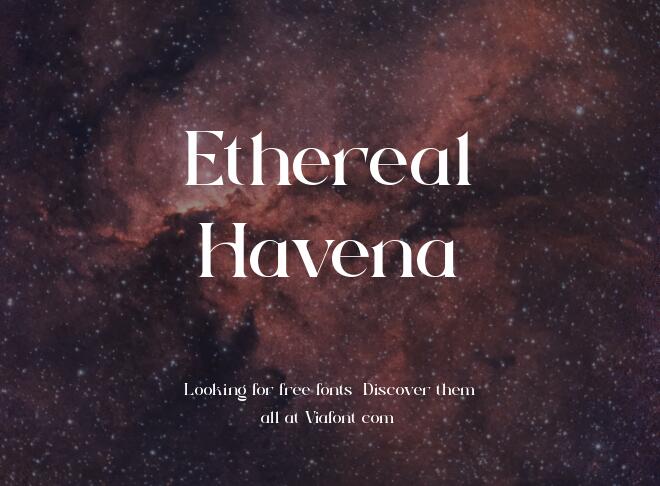 Ethereal Havena Font