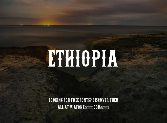 Ethiopia Font