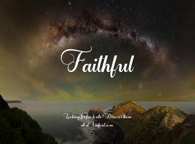 Faithful Font