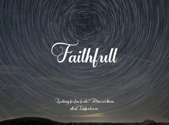Faithfull Font