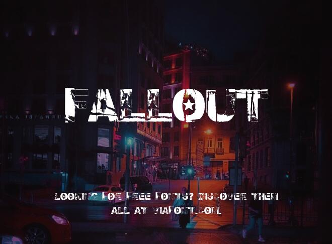 Fallout Font