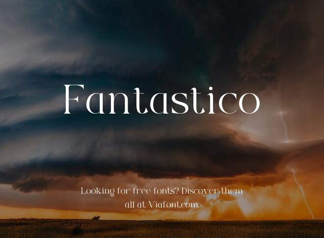 Fantastico Font