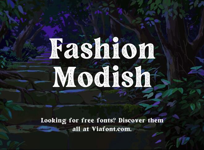 Fashion Modish Font