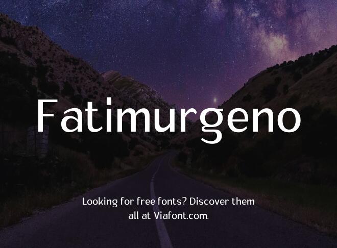 Fatimurgeno Font