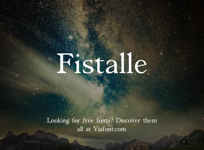 Fistalle Font