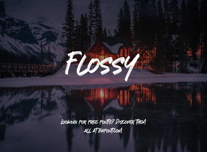 Flossy Font