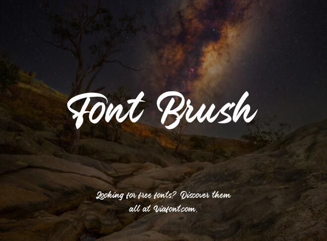 Font Brush