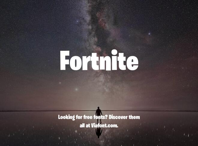 Fortnite Font
