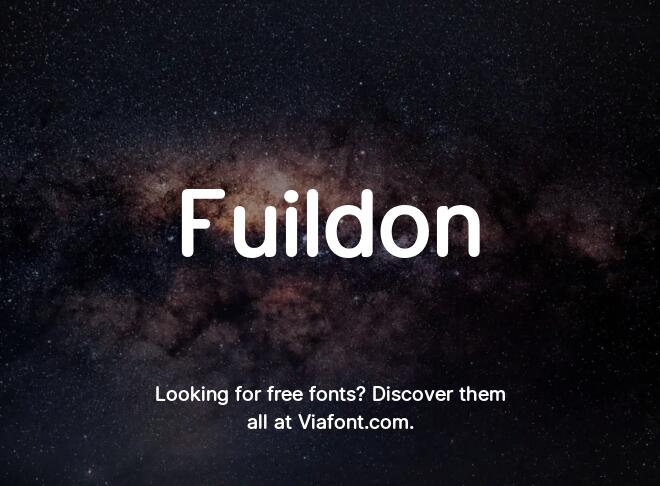 Fuildon Font