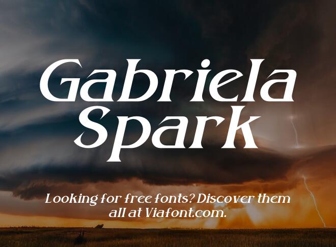 Gabriela Spark Font