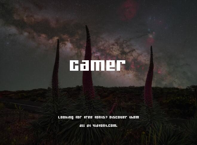 Gamer Font