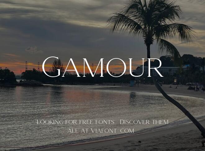 Gamour Font