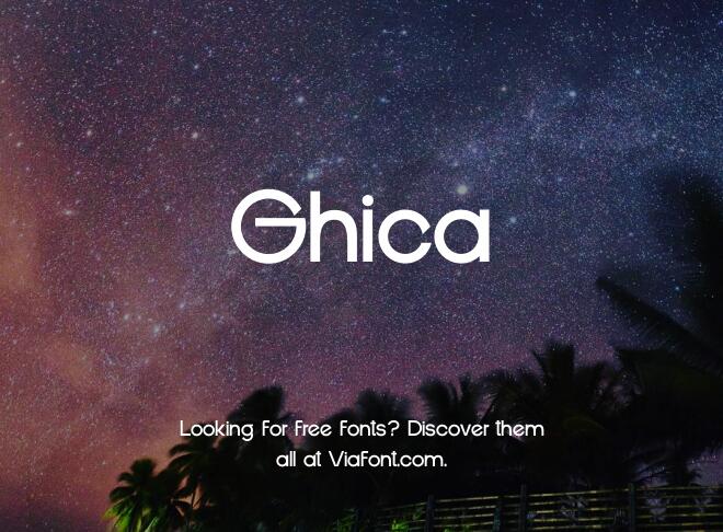 Ghica Font