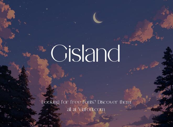 Gisland Font