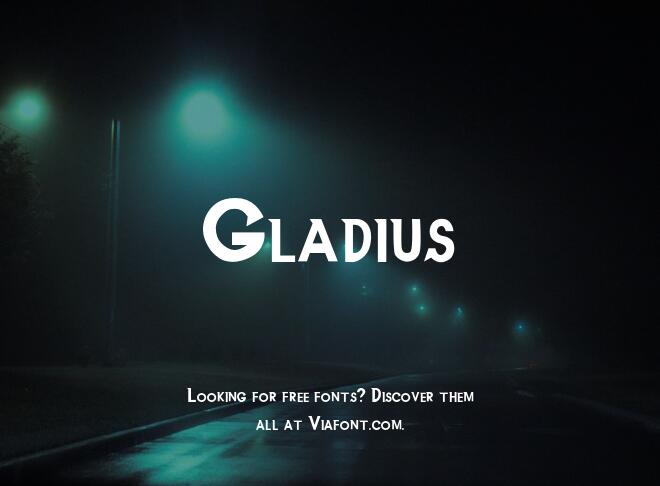 Gladius Font