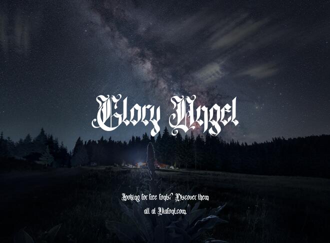 Glory Angel Font
