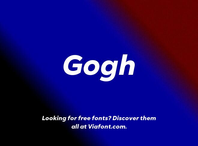 Gogh Font