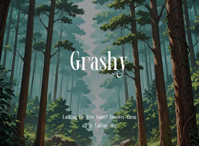 Grashy Font