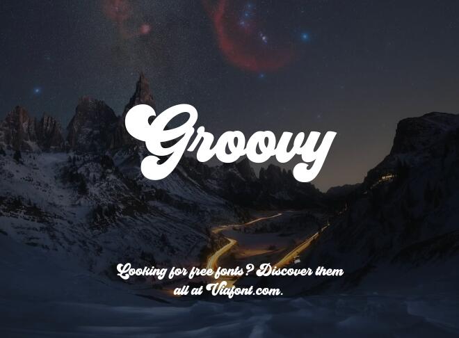 Groovy Font