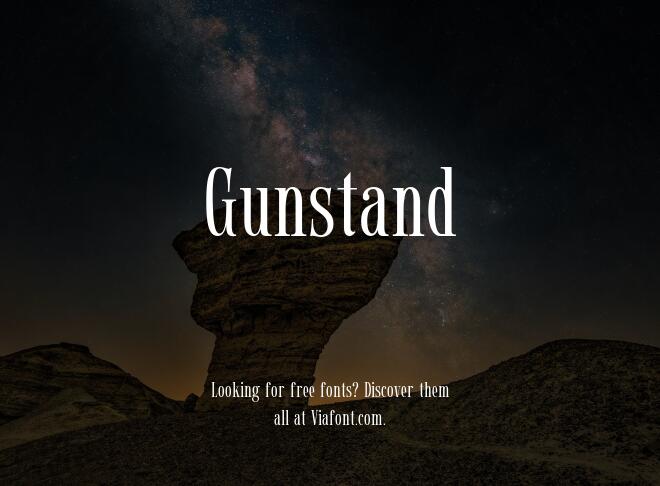 Gunstand Font