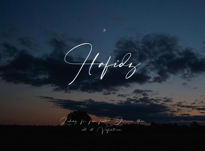 Hafidz Font