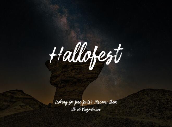 Hallofest Font