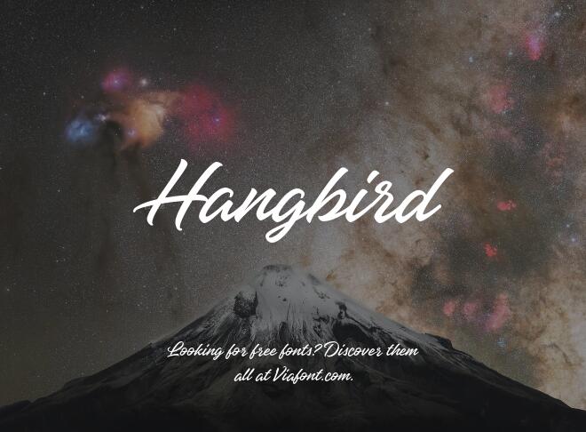 Hangbird Font