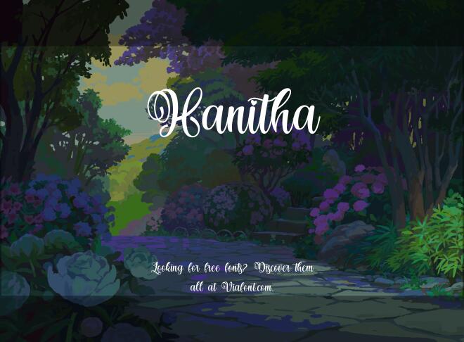 Hanitha Font