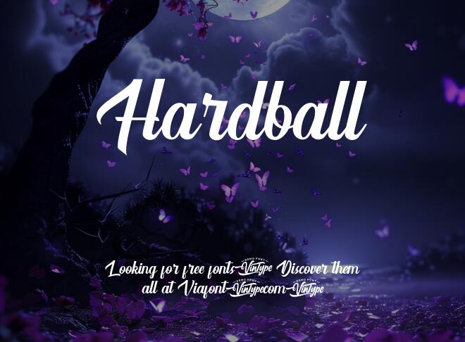Hardball Font