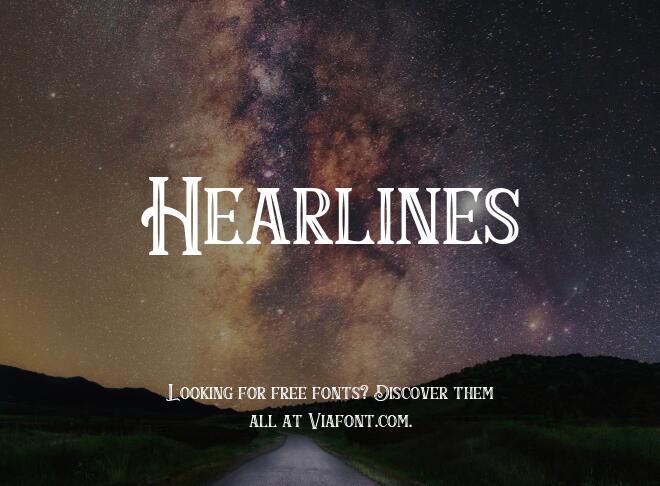 Hearlines Font