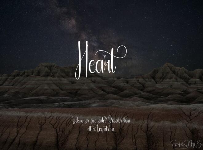 Heart Font