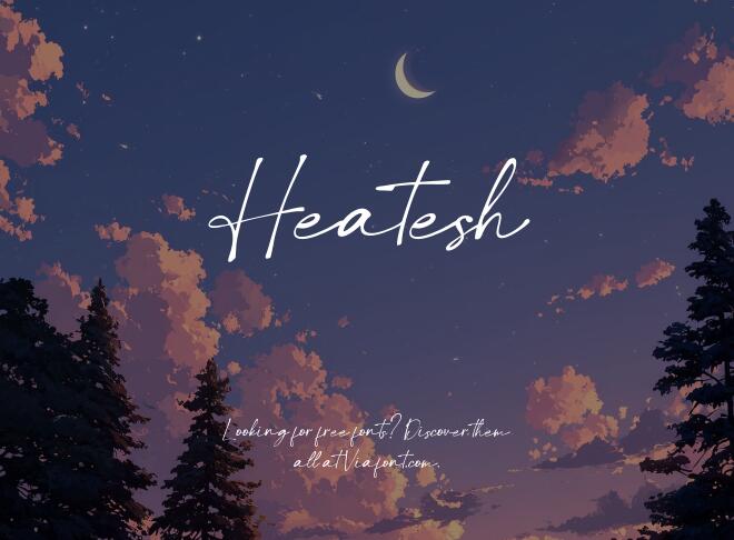 Heatesh Font