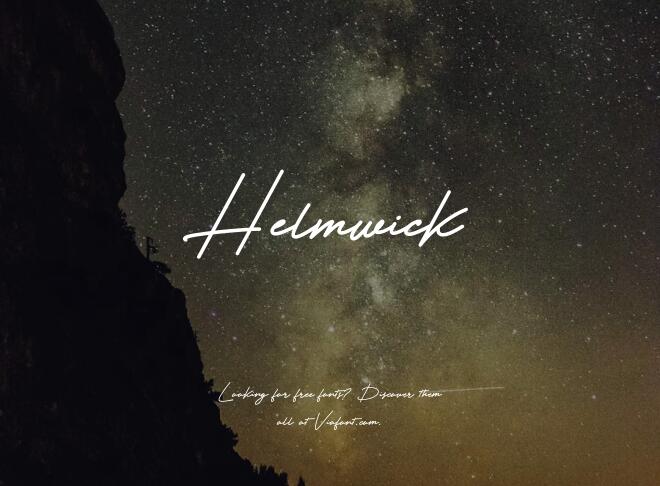 Helmwick Font