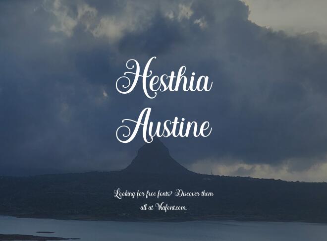 Hesthia Austine Font