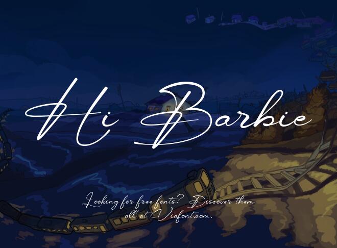 Hi Barbie Font