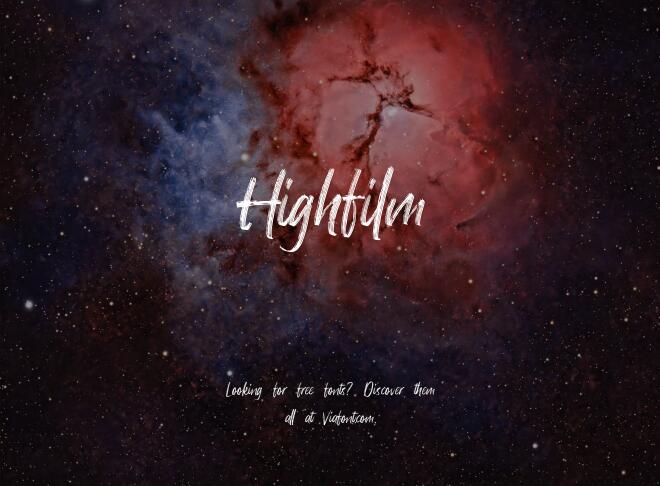 Highfilm Font