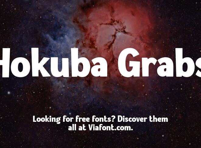 Hokuba Grabs Font