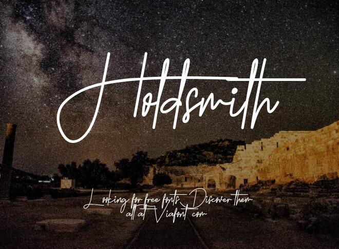 Holdsmith Font
