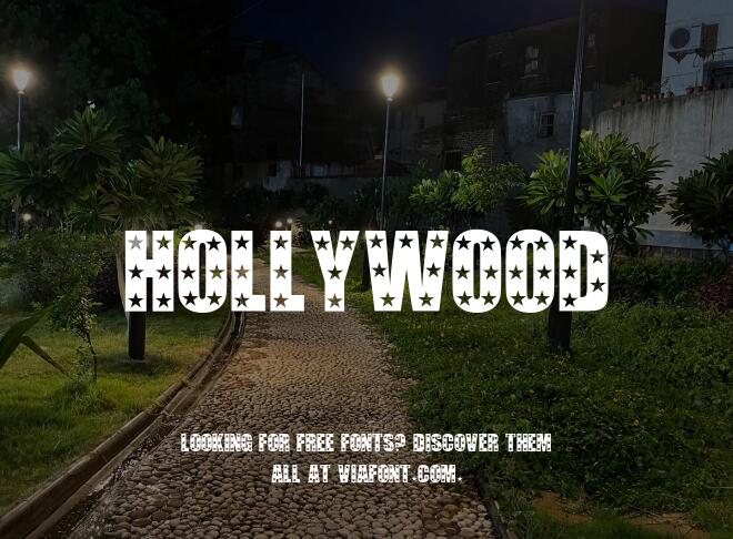 Hollywood Font