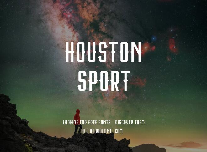 Houston Sport Font