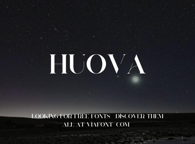 Huova Font
